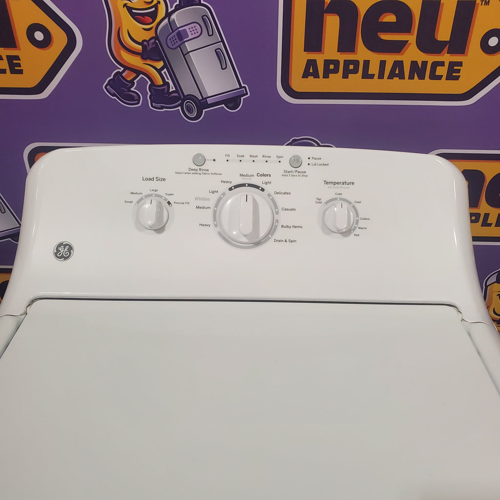 Pictures of Neu Select GE High Capacity 4.2 cu. ft. Agitator Top Load HE Washing Machine With Extra Water Cycle / Option - Certified Refurbished - Neu Appliance Outlet - Discount Appliance Outlet in Austin, Tx