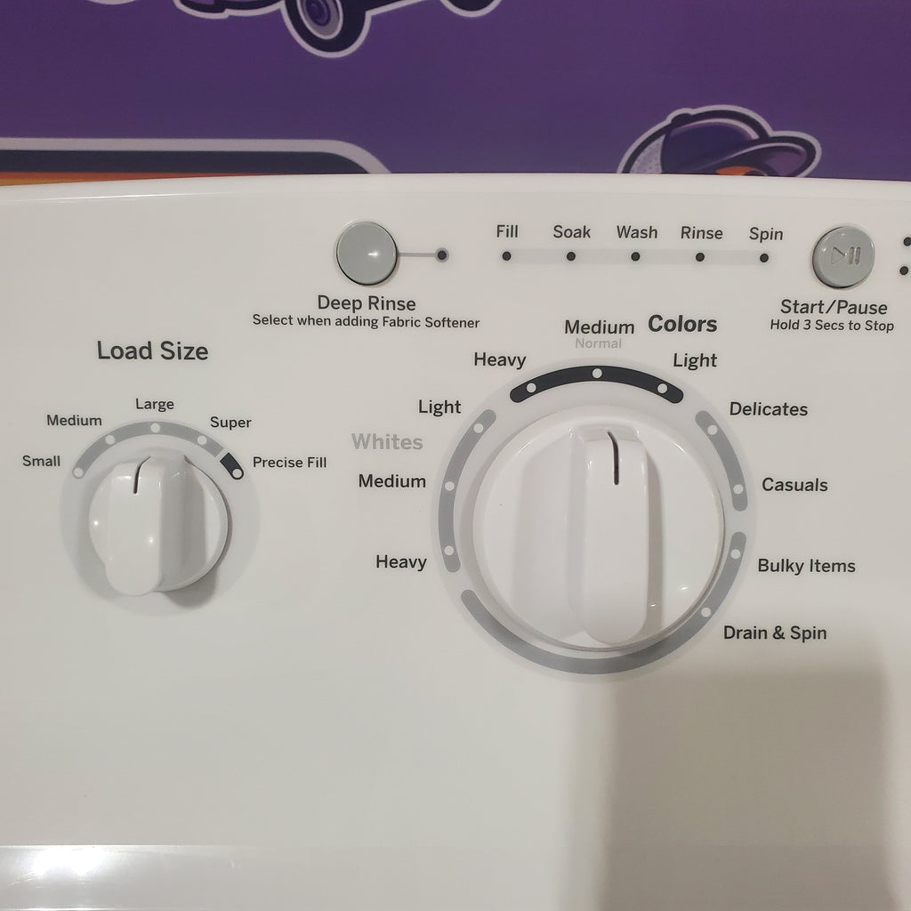 Pictures of Neu Select GE High Capacity 4.2 cu. ft. Agitator Top Load HE Washing Machine With Extra Water Cycle / Option - Certified Refurbished - Neu Appliance Outlet - Discount Appliance Outlet in Austin, Tx