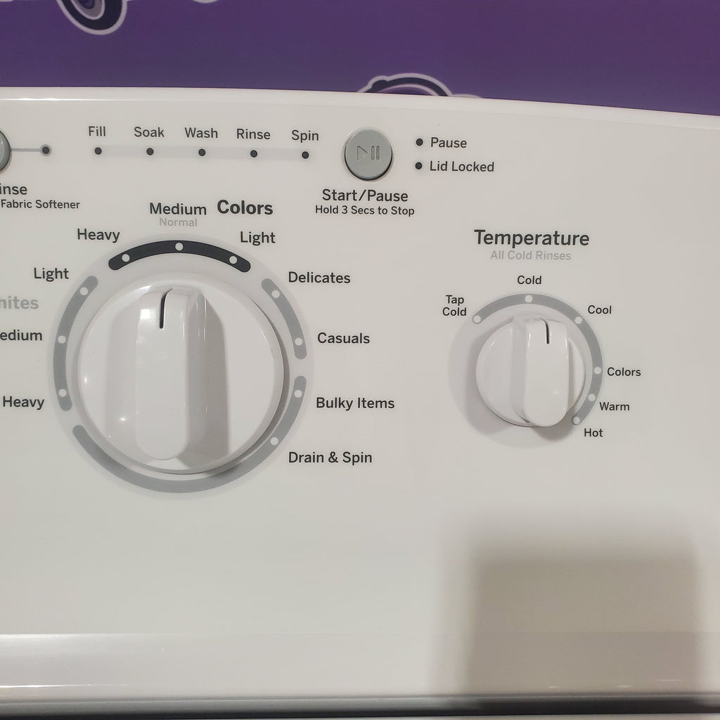 Pictures of Neu Select GE High Capacity 4.2 cu. ft. Agitator Top Load HE Washing Machine With Extra Water Cycle / Option - Certified Refurbished - Neu Appliance Outlet - Discount Appliance Outlet in Austin, Tx