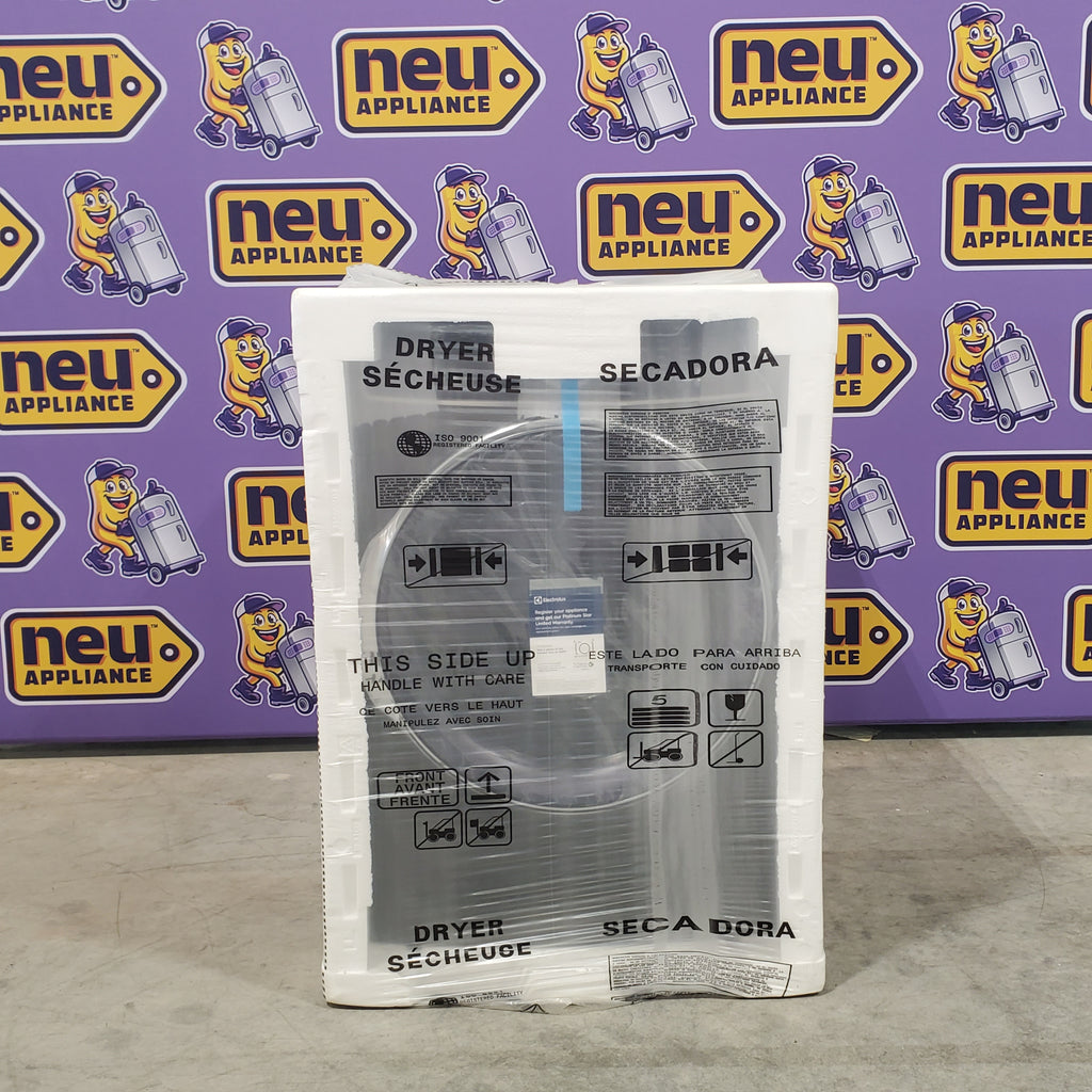 Pictures of Electrolux Titanium 600 Series Electric 8.0 Cu. Ft. Dryer with Extended Tumble and Perfect Steam ELFE7637AT - New in Box - Neu Appliance Outlet - Discount Appliance Outlet in Austin, Tx