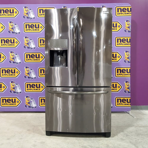 Pictures of Frigidaire Gallery Black Stainless Steel 36 inch French Door Refrigerator with Ice and Water Dispenser and Cool-Zone™ Drawer FGHB2868TD - Certified Refurbished - Neu Appliance Outlet - Discount Appliance Outlet in Austin, Tx