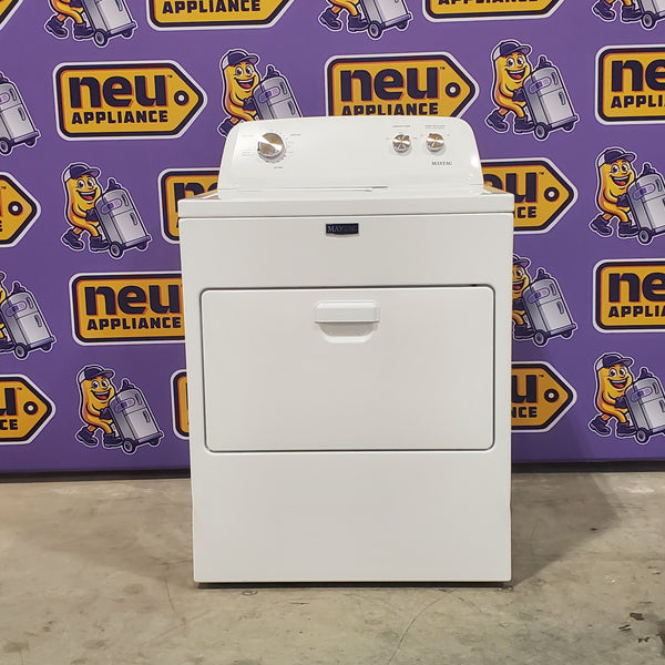 Top Load Style Electric Wrinkle Prevent 7.0 cu. ft. Dryer with Auto Dry MED4005SW - Scratch & Dent - (Minor)