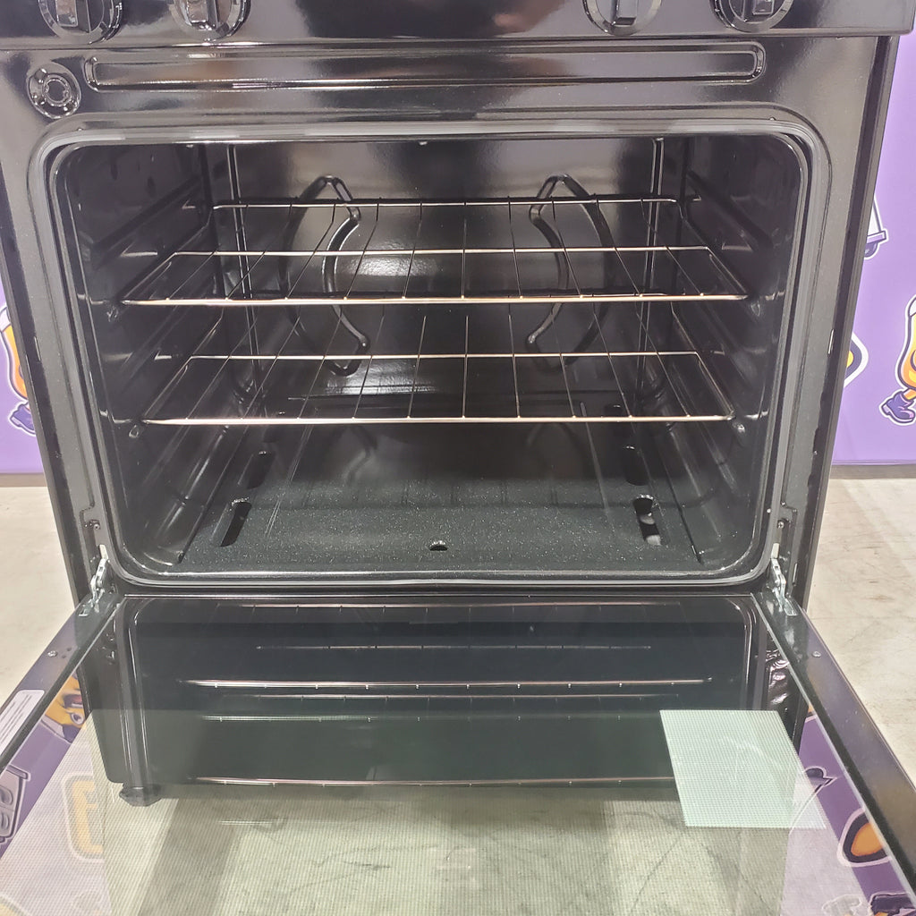 Pictures of Amana 30 Inch Gas Range with Bake Assist Temps and Extra Large Oven Window AGR6303MMB - Scratch and Dent (Minor) - Neu Appliance Outlet - Discount Appliance Outlet in Austin, Tx