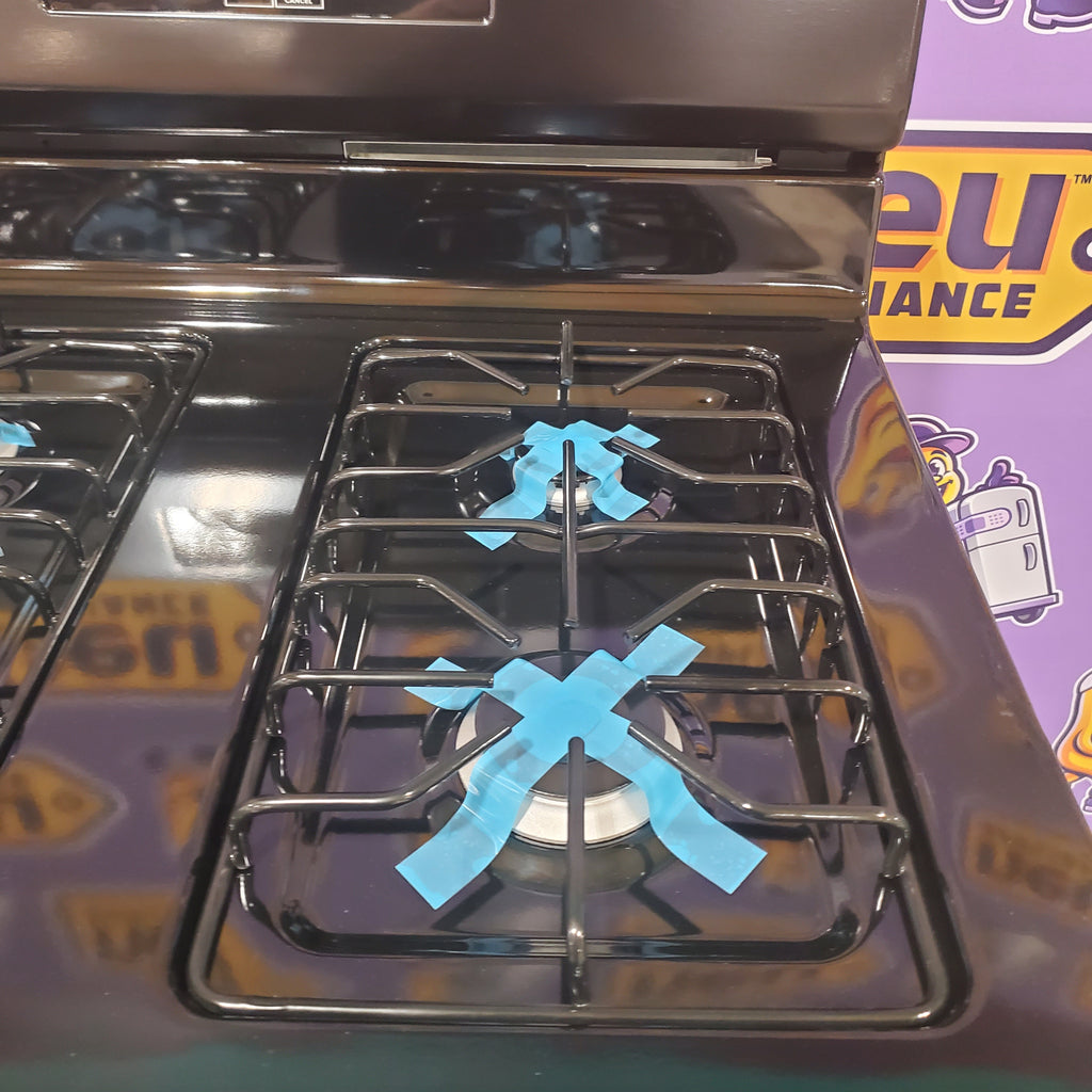 Pictures of Amana 30 Inch Gas Range with Bake Assist Temps and Extra Large Oven Window AGR6303MMB - Scratch and Dent (Minor) - Neu Appliance Outlet - Discount Appliance Outlet in Austin, Tx