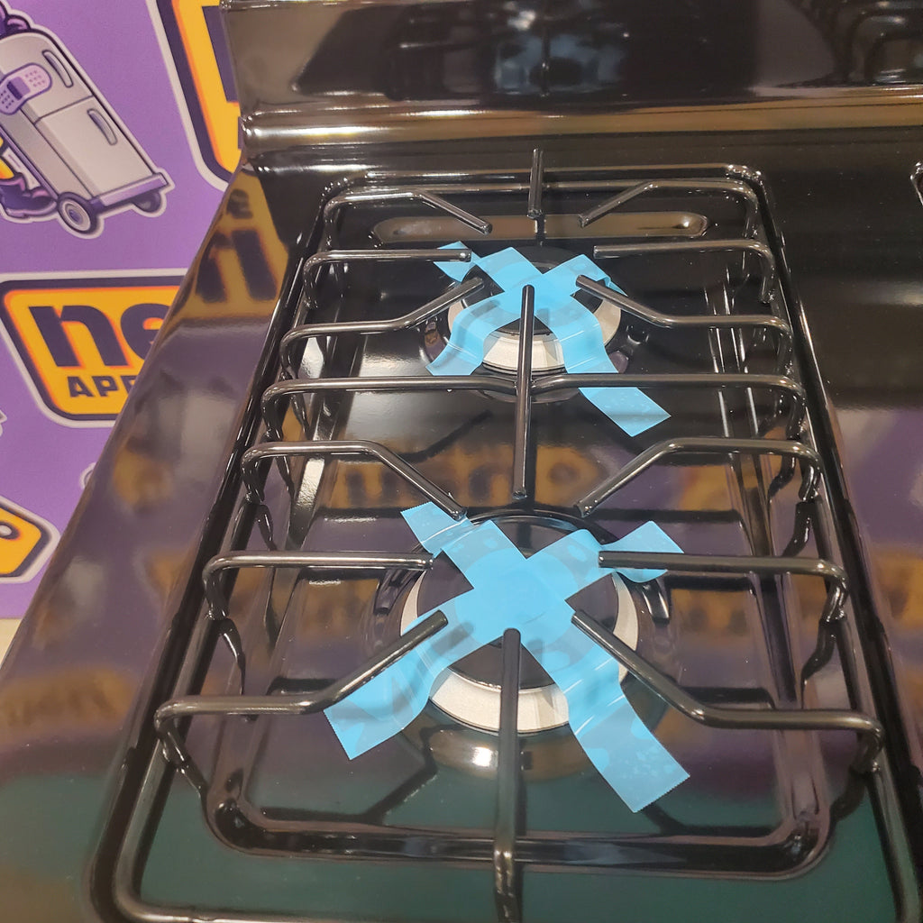 Pictures of Amana 30 Inch Gas Range with Bake Assist Temps and Extra Large Oven Window AGR6303MMB - Scratch and Dent (Minor) - Neu Appliance Outlet - Discount Appliance Outlet in Austin, Tx