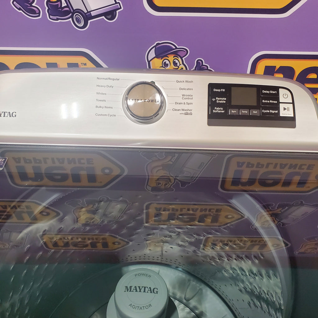 Pictures of Maytag Smart Top Load Washer with Extra Power - 4.7 cu. ft. MVW6230HC - Open Box - Neu Appliance Outlet - Discount Appliance Outlet in Austin, Tx