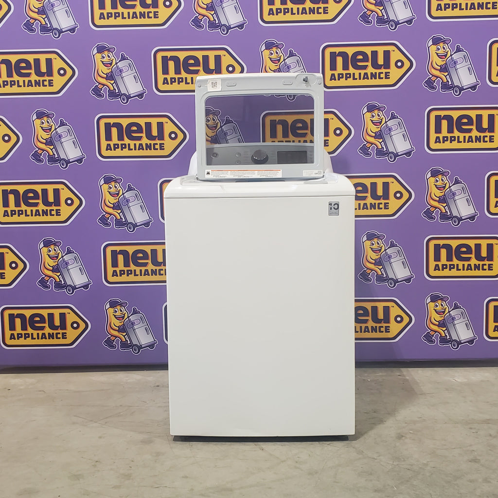 Pictures of GE White Energy Star Top Load 4.6 Washer with Sanitize with Oxi and Flex Dispense GTW725BSNWS - Certified Refurbished - Neu Appliance Outlet - Discount Appliance Outlet in Austin, Tx