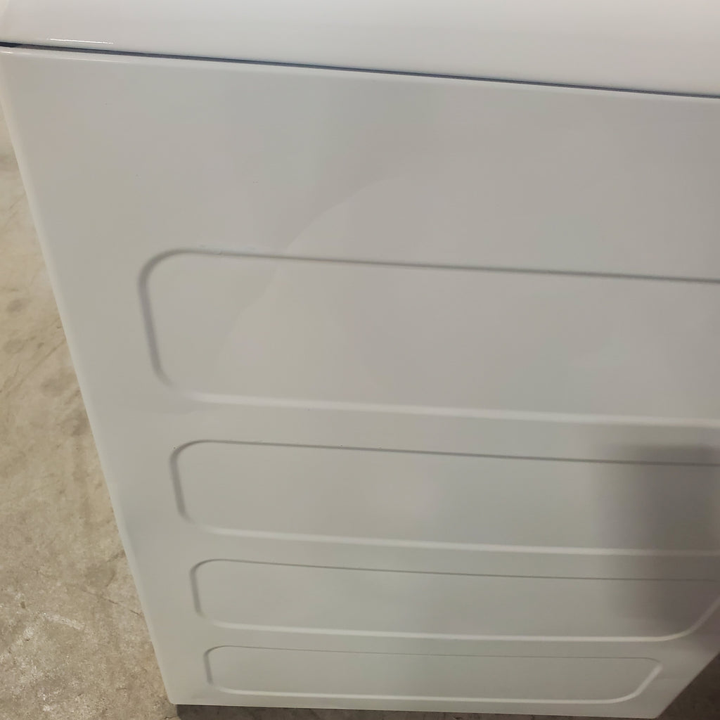 Pictures of GE White Top Load 3.8 Cu. Ft. Washer with Stainless Steel Wash Basket and PresiceFill GTW220ACKWW and GE White Electric Aluminized Alloy Drum 7.2 Cu. Ft. Dryer with Auto Dry and Wrinkle Care Extended Tumble GTD42EASJWW - Certified Refurbished - Neu Appliance Outlet - Discount Appliance Outlet in Austin, Tx