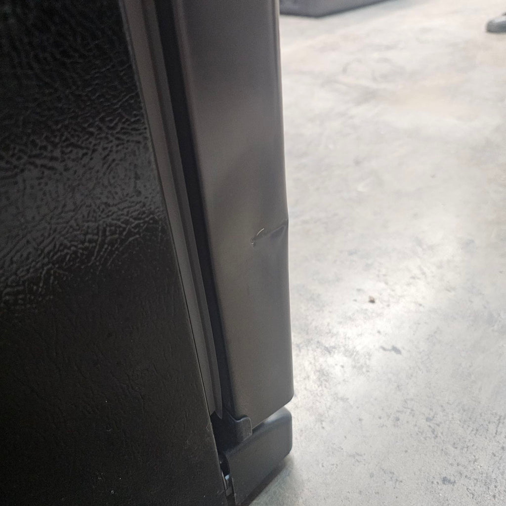 Pictures of KitchenAid Black Stainless 36 in. 20 cu. ft. Counter Depth French Door Refrigerator with Wood-Look Nesting Shelf and Full Width Pantry Drawer KRFC136RBS - Scratch & Dent (Minor) - Neu Appliance Outlet - Discount Appliance Outlet in Austin, Tx