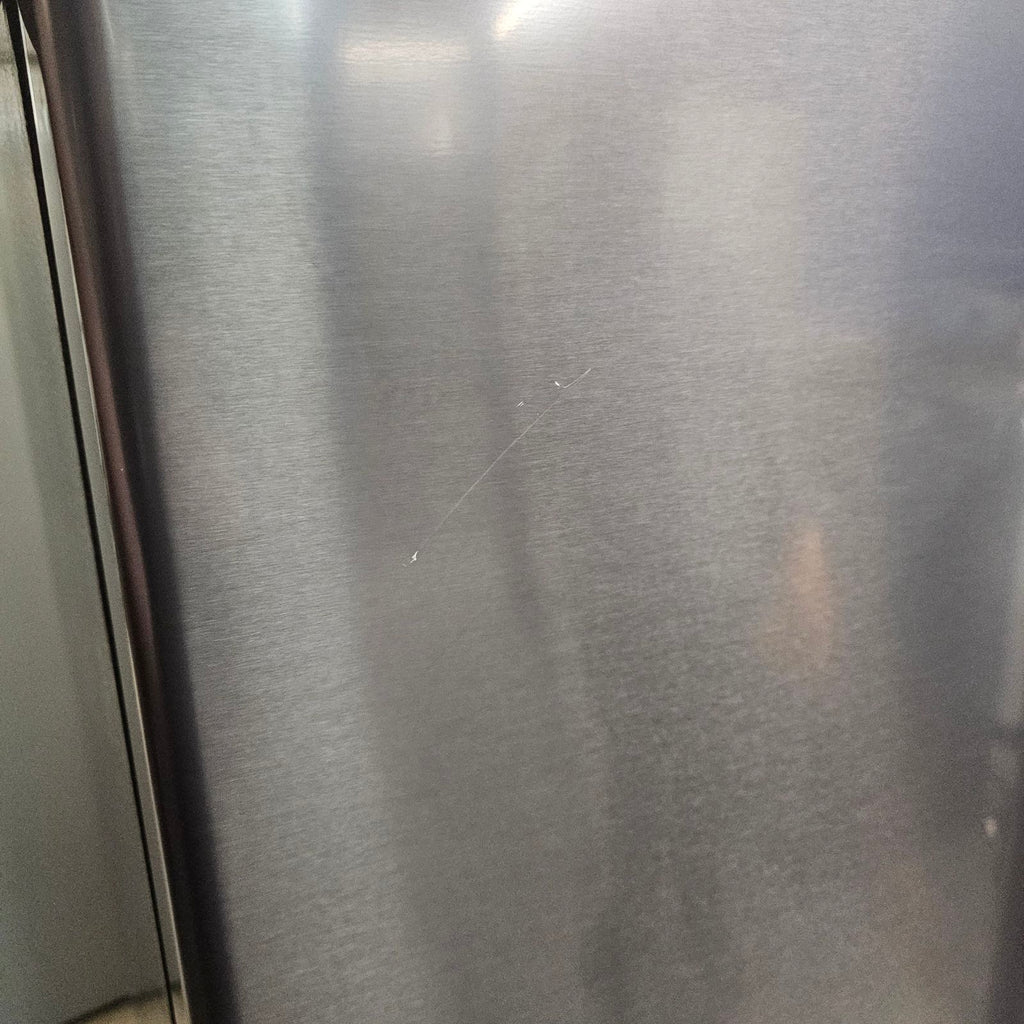 Pictures of KitchenAid Black Stainless 36 in. 20 cu. ft. Counter Depth French Door Refrigerator with Wood-Look Nesting Shelf and Full Width Pantry Drawer KRFC136RBS - Scratch & Dent (Minor) - Neu Appliance Outlet - Discount Appliance Outlet in Austin, Tx