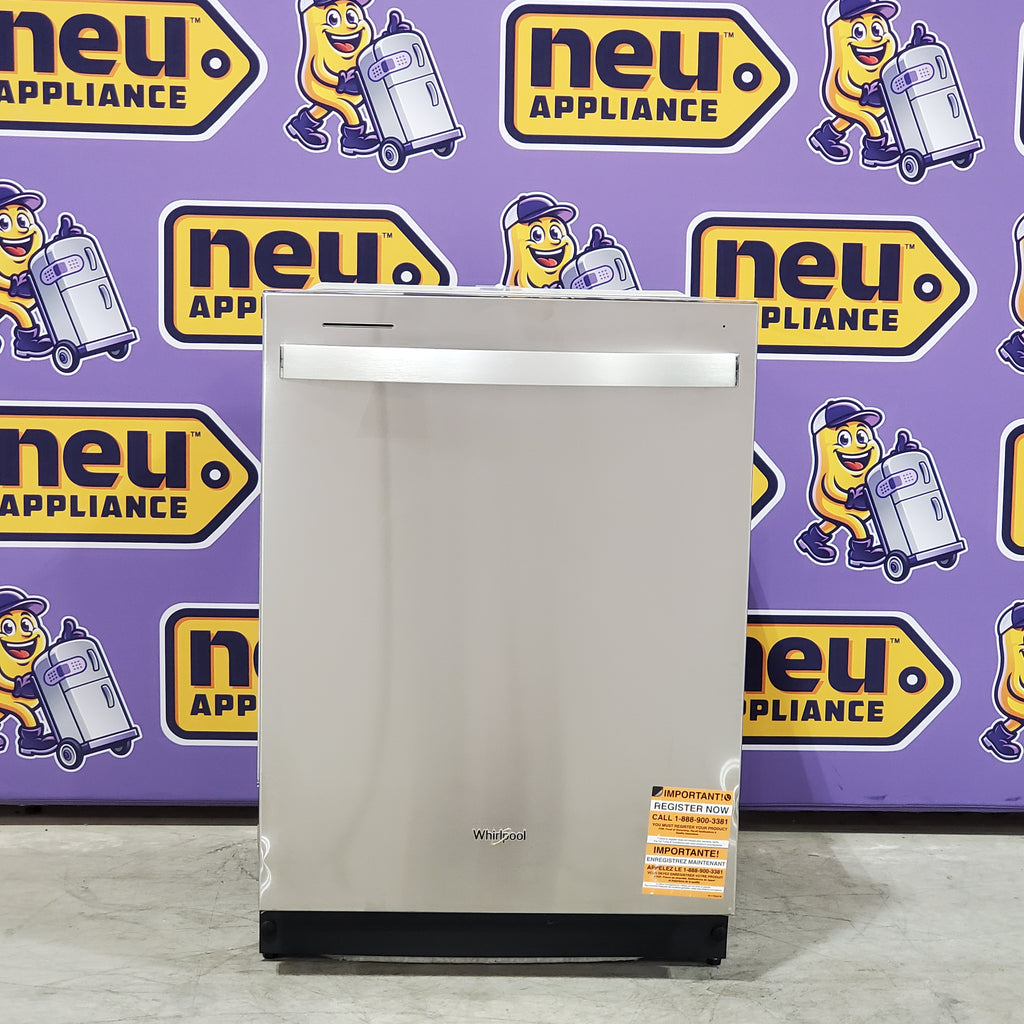 Pictures of Whirlpool Built-In Tall Tub Dishwasher in Monochromatic Stainless Steel with Extended Soak Cycle - 18SD022 - WDT531HAPM - Scratch & Dent (Minor) - Neu Appliance Outlet - Discount Appliance Outlet in Austin, Tx
