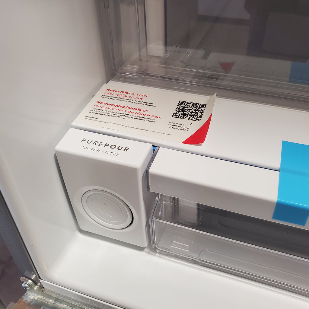 Frigidaire 27.8 cu. ft. 3 Door French Door Refrigerator with Exterior Water and Ice Dispenser 20SD018 - FRFS2823AS - Scratch & Dent (Minor)