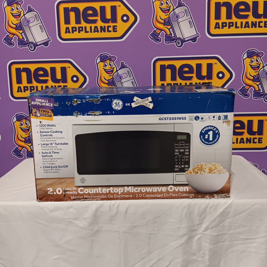 Pictures of GE® 2.0 Cu. Ft. Capacity Countertop Microwave Oven SA314 - GCST20S1WSS - New in Box - Neu Appliance Outlet - Discount Appliance Outlet in Austin, Tx