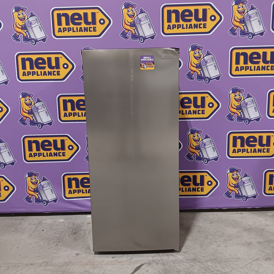 Vissani 7.1 cu. ft. Manual Defrost Convertible Upright Freezer in Stainless Steel Look 25SA129 - MDUFC7SS4 - Open Box