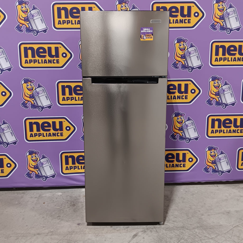 Pictures of Vissani 7.2 cu. ft. Top Freezer Refrigerator in Fingerprint Resistant Stainless Steel Look 25SA169 - MDTF7SSES4 - Open Box - Neu Appliance Outlet - Discount Appliance Outlet in Austin, Tx