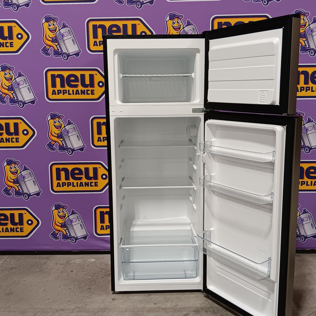 Pictures of Vissani 7.2 cu. ft. Top Freezer Refrigerator in Fingerprint Resistant Stainless Steel Look 25SA131 - MDTF7SSES4 - Open Box - Neu Appliance Outlet - Discount Appliance Outlet in Austin, Tx