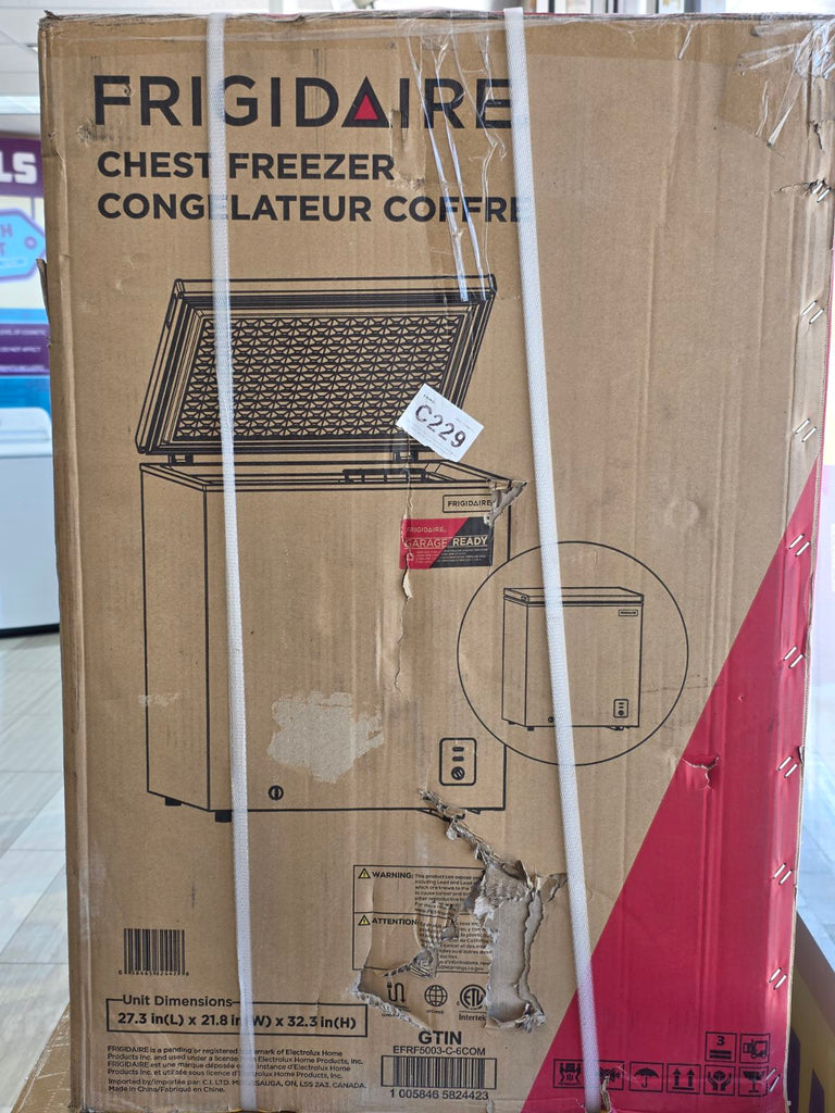 Pictures of Frigidaire 5-cu ft Garage Ready Chest Freezer - S171 - EFRF5003 - Open Box - Neu Appliance Outlet - Discount Appliance Outlet in Austin, Tx