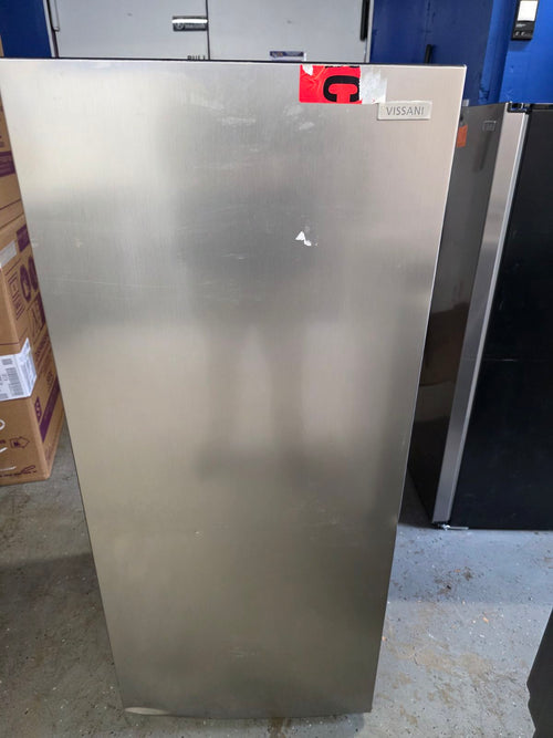 Vissani 7.1 cu. ft. Manual Defrost Convertible Upright Freezer in Stainless Steel Look S157 - MDUFC7SS4 - Open Box