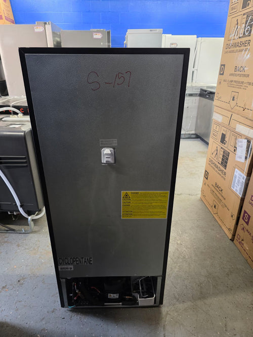 Vissani 7.1 cu. ft. Manual Defrost Convertible Upright Freezer in Stainless Steel Look S157 - MDUFC7SS4 - Open Box