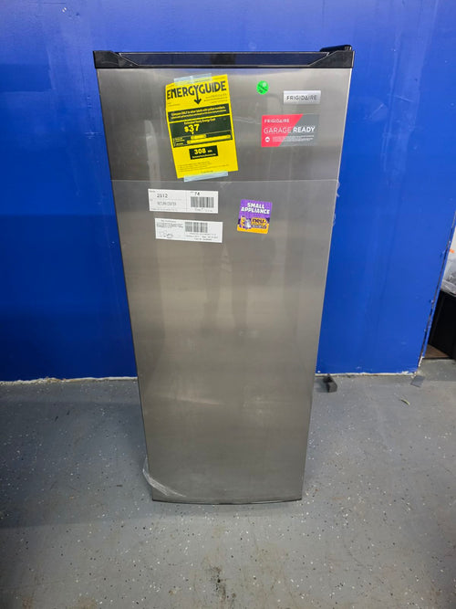 Frigidaire 6.5-cu ft Garage Ready Upright Freezer in Stainless Steel - S176 - EFRF698 - Scratch & Dent (Minor)