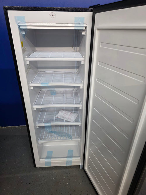 Frigidaire 6.5-cu ft Garage Ready Upright Freezer in Stainless Steel - S176 - EFRF698 - Scratch & Dent (Minor)