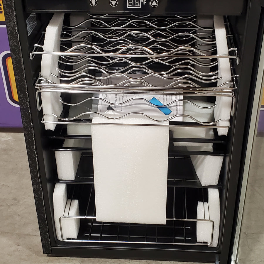Vissani 4.3 Cu. ft. Wine and Beverage Cooler in Stainless Steel HVBC430ST - Scratch & Dent (Moderate)