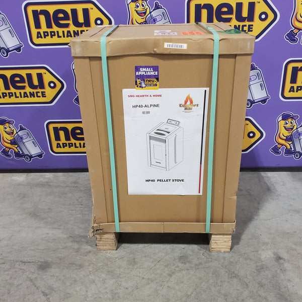 ComfortBilt 1100-sq ft Pellet stove with 25-lb Hopper 25SA264 - HP40-Alpine - New in Box