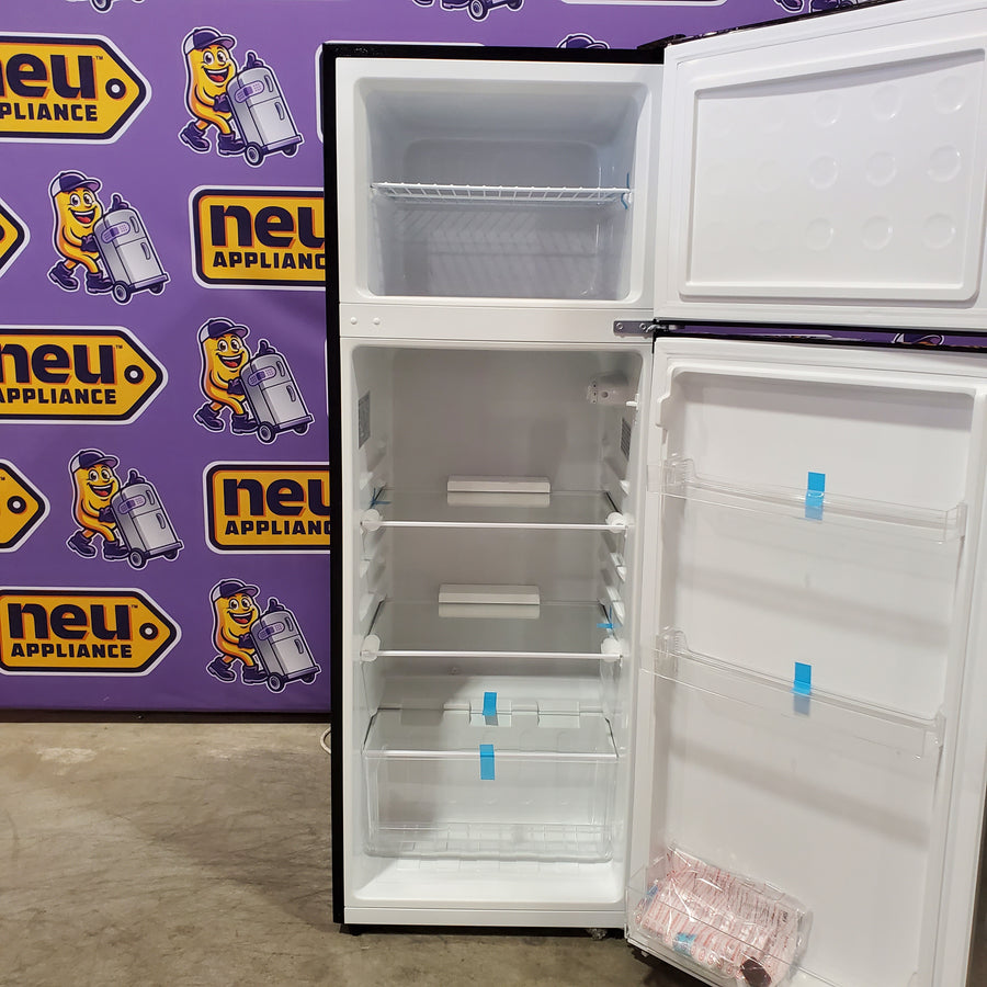 Frigidaire 7.5 cu. ft. Mini Refrigerator with Top Freezer in Stainless Look SA637 - EFR780-6COM - Open Box