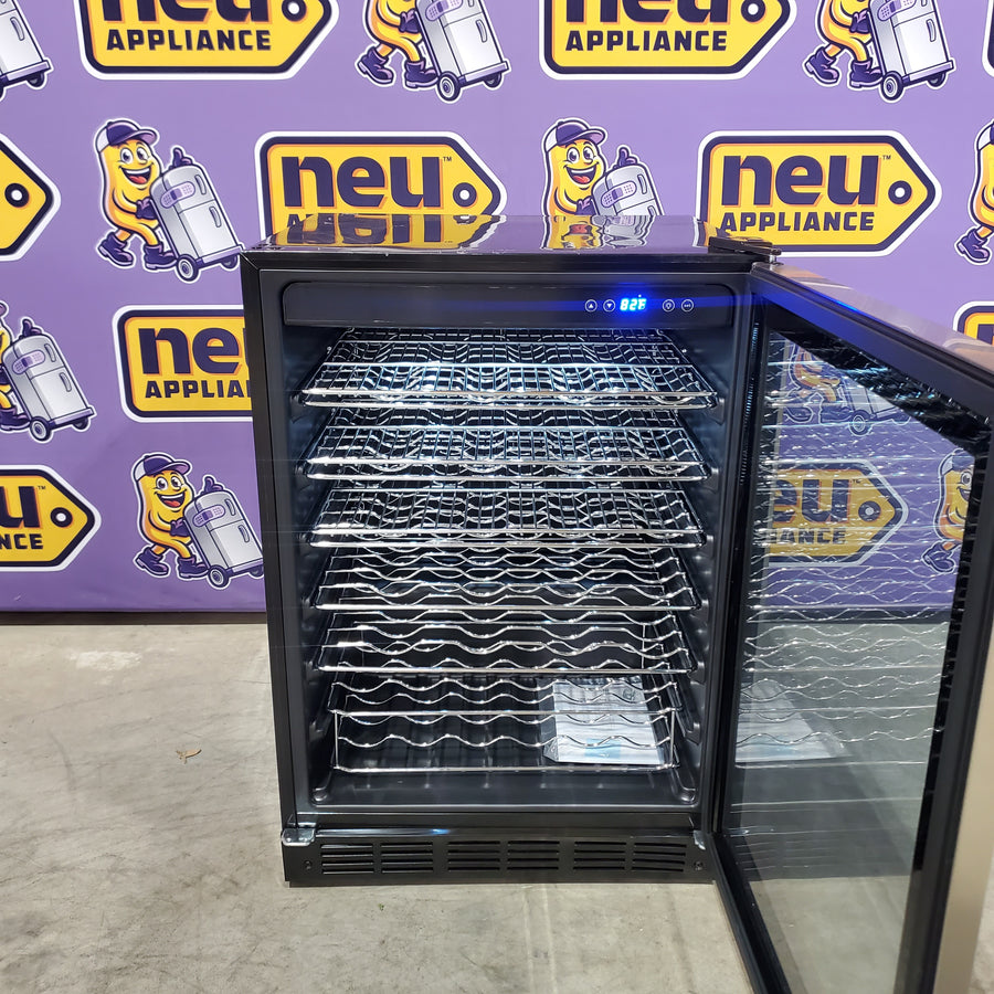Vissani 23.4 in. 50 Bottle, 154 Can, Wine and Beverage Cooler with Stainless Steel Door SA651 - HVBC58ST - Scratch & Dent (Moderate)