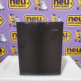 Vissani 2.6 Cu. Ft. Mini Refrigerator in Black, ENERGY STAR HVAR26GBE - Open Box