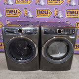 Electrolux Titanium Front Load 600 Series 4.5 Cu. Ft. Washer with Smartboost ELFW7637AT - Open Box and Electrolux Frontload Electric Steam Dryer 16287 - ELFE7537AT - Open Box