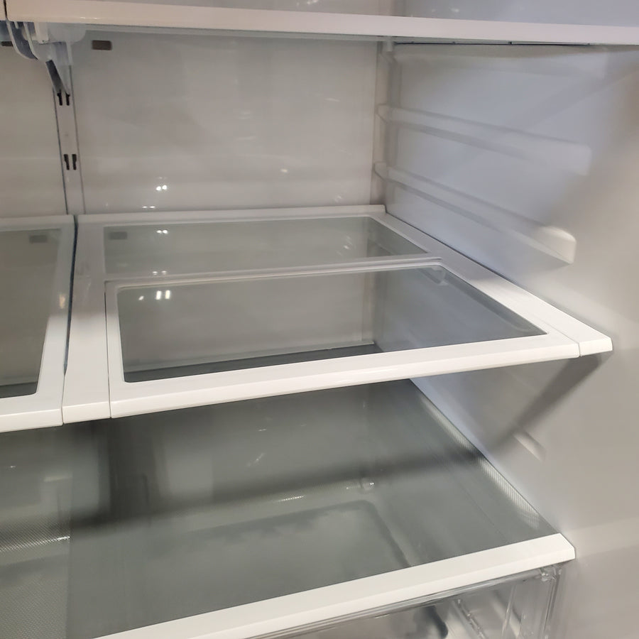 LG 27.8-cu ft 4-Door French Door Refrigerator with Dual Ice Maker in Fingerprint Resistant Steel 22SD016 - LRMXS2806S - Open Box