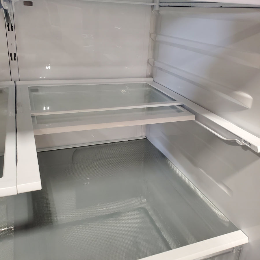 LG 27.8-cu ft 4-Door French Door Refrigerator with Dual Ice Maker in Fingerprint Resistant Steel 22SD016 - LRMXS2806S - Open Box