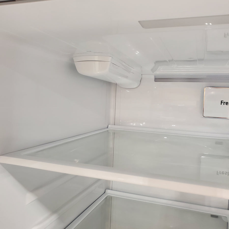 LG 27.8-cu ft 4-Door French Door Refrigerator with Dual Ice Maker in Fingerprint Resistant Steel 22SD016 - LRMXS2806S - Open Box