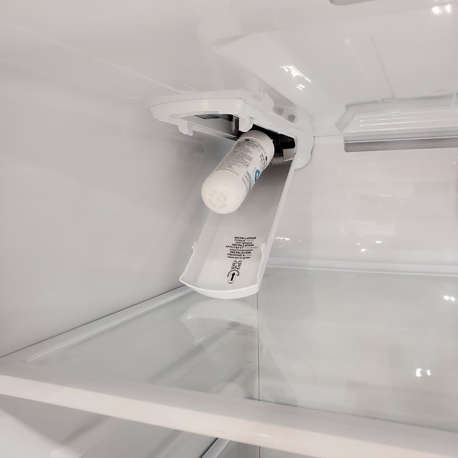LG 27.8-cu ft 4-Door French Door Refrigerator with Dual Ice Maker in Fingerprint Resistant Steel 22SD016 - LRMXS2806S - Open Box
