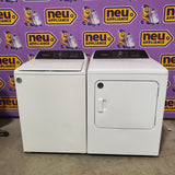 Whirlpool 4.5 Cu. Ft. Top Load Agitator Washer with Built-In Faucet WTW5015LW - Certified Refurbished and Whirlpool Top Load Style Electric Moisture Sensing 7.0 Cu. Ft. Dryer with Steam WED5050LW - Scratch & Dent (Minor)