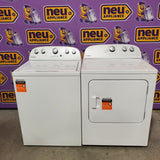 Whirlpool Top Load 3.5 Cu. Ft. Washer with Deep Water Wash Option WTW4816FW - Scratch & Dent (Minor) and Whirlpool Vented 7.0 Cu. Ft. Electric Dryer WED4815EW - Open Box