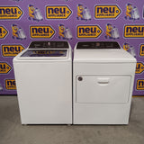 Whirlpool Top Load 4.7 Cu. Ft. Washer in White with 2-in-1 Removable Agitator WTW5057LW - Certified Refurbished and Whirlpool 7.0 cu. ft. Electric Dryer with Hamper Door WED5010LW - Certified Refurbished
