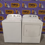 Whirlpool 3.8–3.9 Cu. Ft.  Top Load Washer with 2 in 1 Removable Agitator and Soil Level Selection WTW4957PW - Certified Refurbished and Whirlpool 7-cu ft Vented Electric Dryer WED4815EW - Certified Refurbished