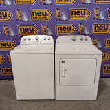 Whirlpool 3.8–3.9 Cu. Ft.  Top Load Washer with 2 in 1 Removable Agitator and Soil Level Selection WTW4957PW - Certified Refurbished and Whirlpool 7-cu ft Vented Electric Dryer WED4815EW - Certified Refurbished