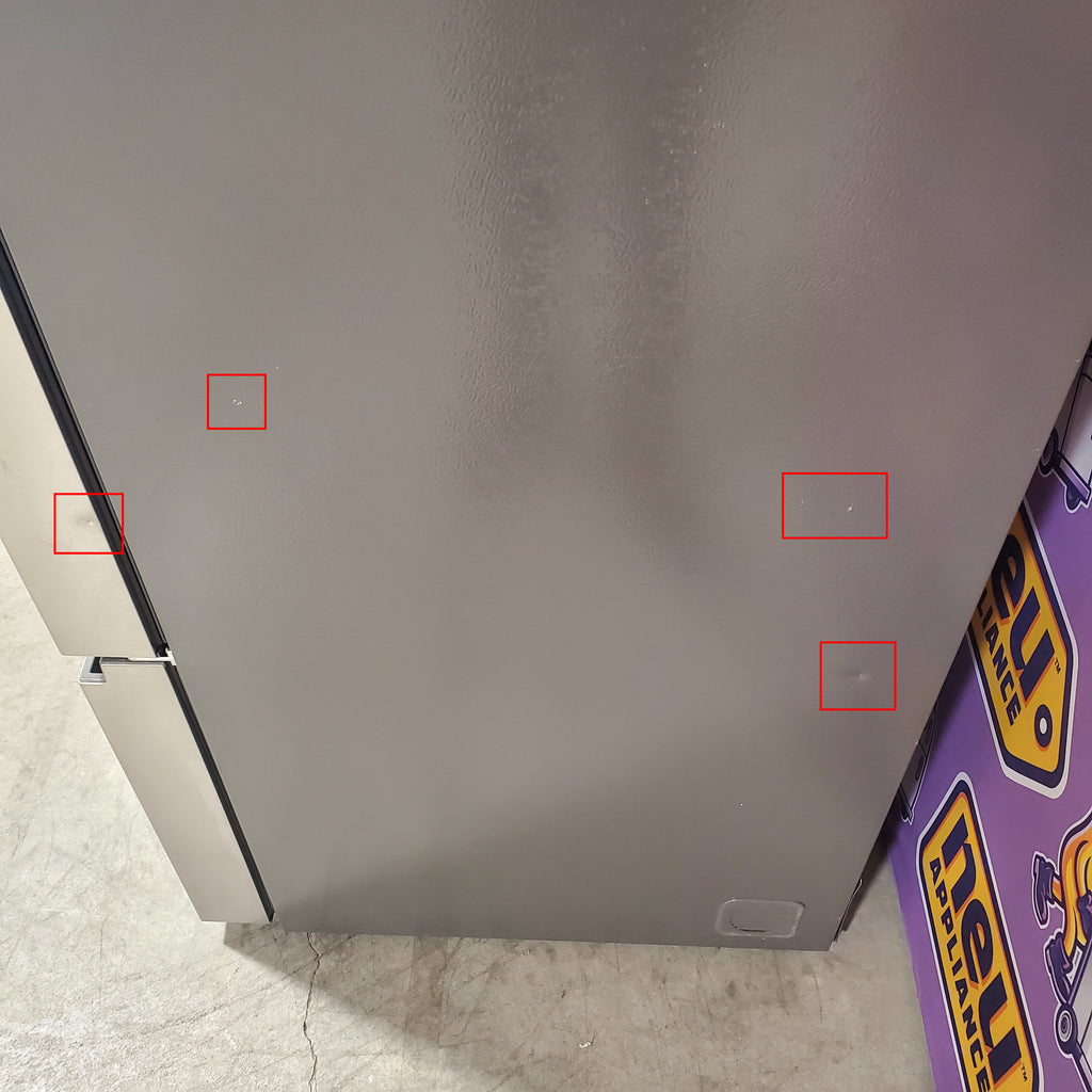 Whirlpool French Door 31 Cu. Ft. Refrigerator with Total Coverage Cooling in Fingerprint Resistant Stainless Steel 5SD269 - WRFF3136SZ - Scratch & Dent (Minor)