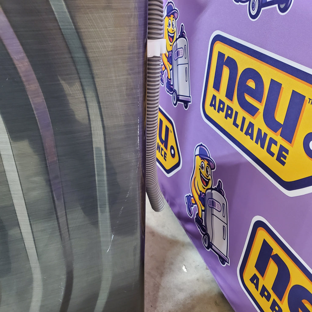 Pictures of Samsung 5.0 cu. ft. Energy Star Top Load Washer with Active Water Jet in Black Stainless Steel 1CR04015 - WA50R5400AV - Certified Refurbished - Neu Appliance Outlet - Discount Appliance Outlet in Austin, Tx