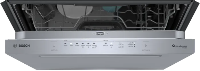 Pictures of Bosch Stainless Steel 500 Series 24 inch Wide Fully Integrated Built In Smart Dishwasher with 16 Place Setting Capacity and 3rd Rack SHP65CM5N - New In Box - Neu Appliance Outlet - Discount Appliance Outlet in Austin, Tx