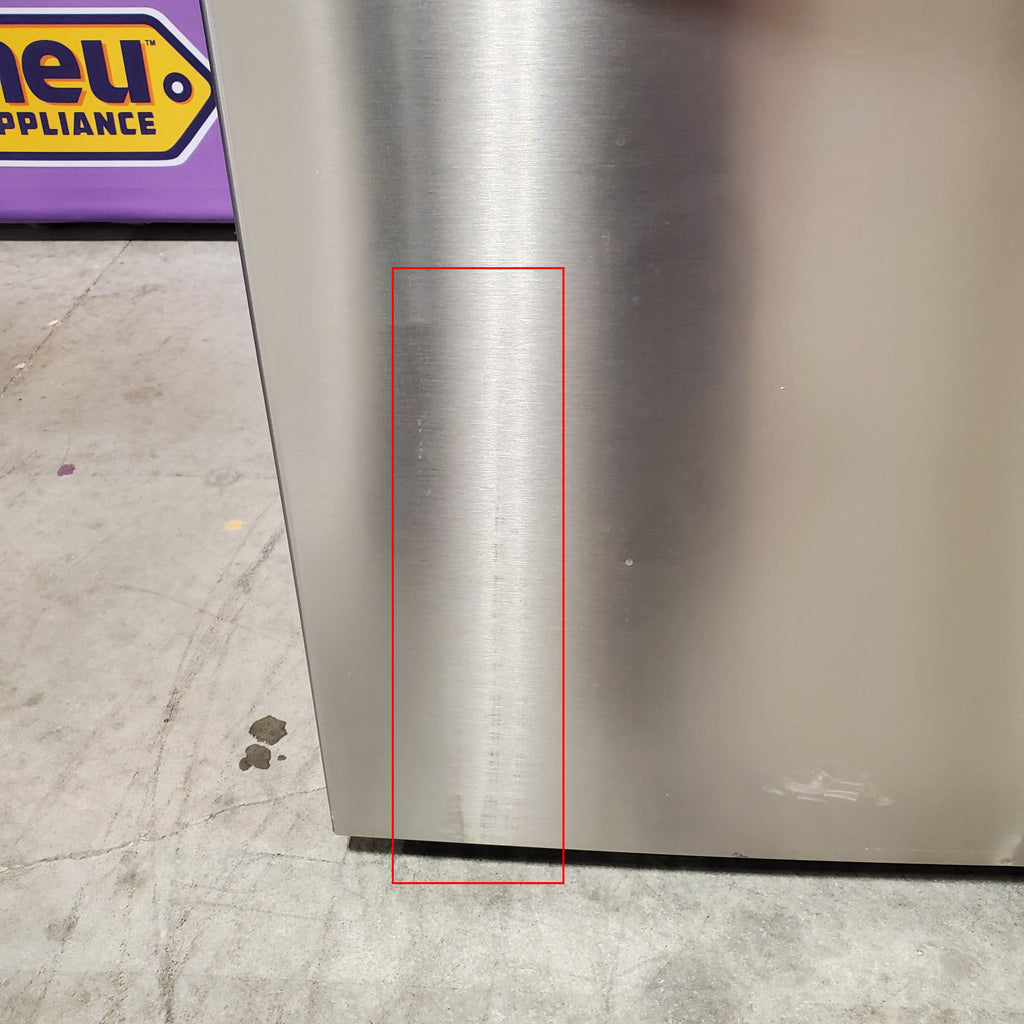 Pictures of Frigidaire 27.8-cu ft ENERGY STAR French Door Refrigerator with Dual Ice Maker in Fingerprint Resistant Stainless Steel 3SD1059 - GRFS2853AF - Scratch & Dent (Moderate) - Neu Appliance Outlet - Discount Appliance Outlet in Austin, Tx