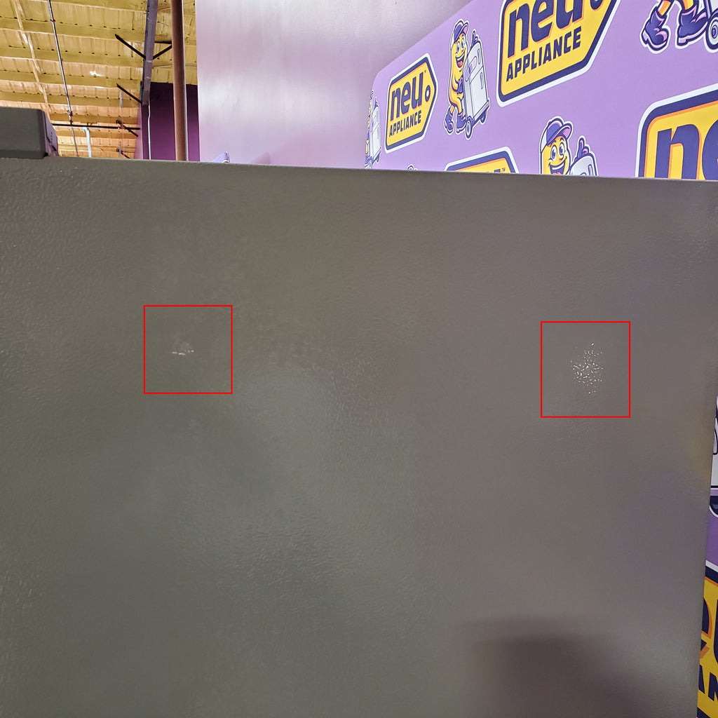 Hisense PureFlat 25.6-cu ft 4-Door Smart French Door ENERGY STAR Refrigerator in Stainless Steel with Ice Maker, Water and Ice Dispenser 24SD52 - HRM260N6TSE - Scratch & Dent (Moderate)