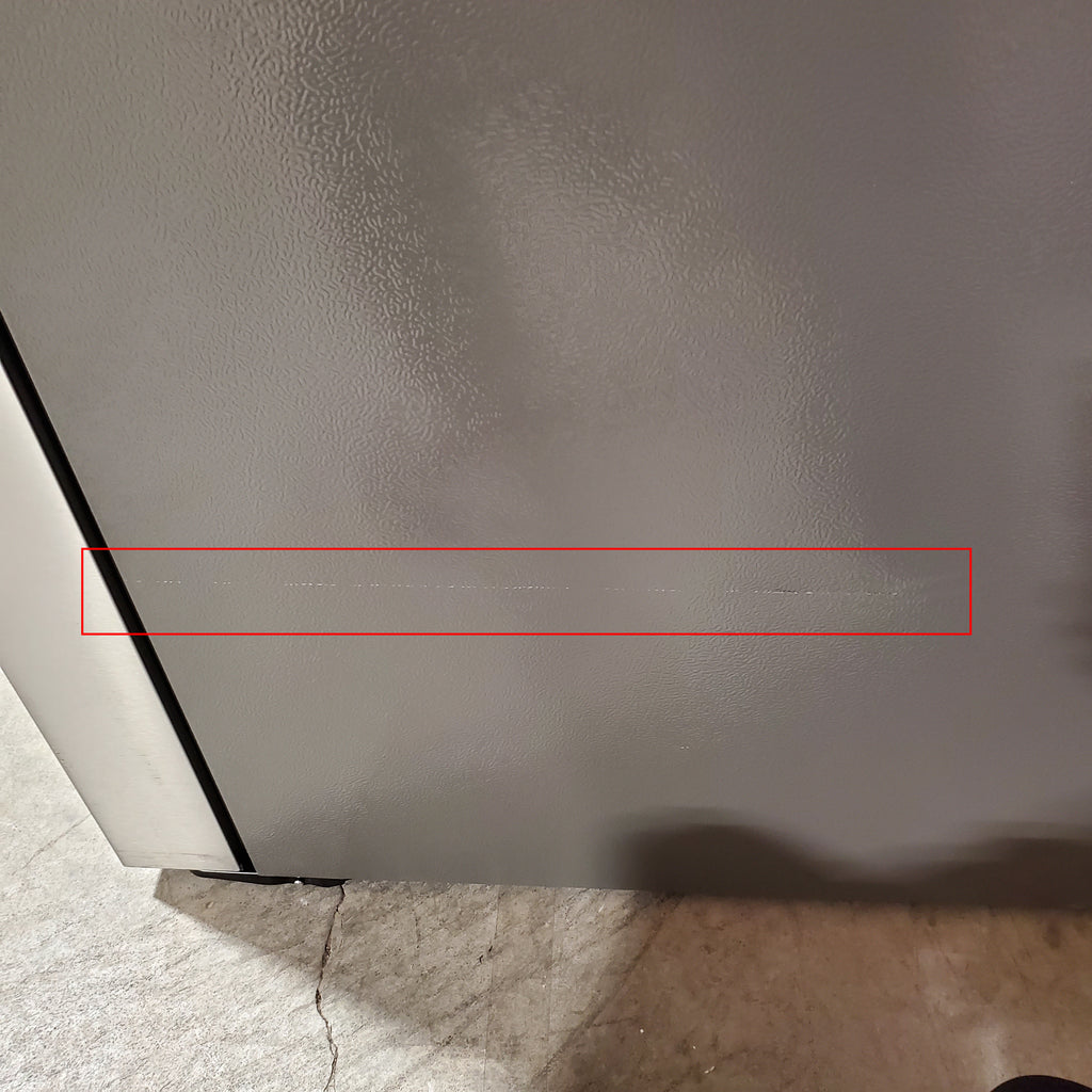 Hisense PureFlat 25.6-cu ft 4-Door Smart French Door ENERGY STAR Refrigerator in Stainless Steel with Ice Maker, Water and Ice Dispenser 24SD52 - HRM260N6TSE - Scratch & Dent (Moderate)