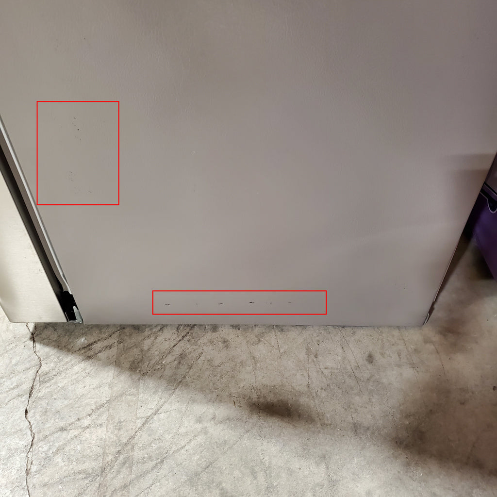 Frigidaire Counter-Depth Professional ENERGY STAR 22.6 Cu. Ft. French Door with CrispSeal® Plus Crispers with Auto Humidity 4SD447 - PRFC2383AF - Scratch & Dent (Moderate)