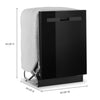 Pictures of Whirlpool Black Quiet Dishwasher with Boost Cycle and Pocket Handle 25134SD457 - WDP540HAMB - Open Box - Neu Appliance Outlet - Discount Appliance Outlet in Austin, Tx
