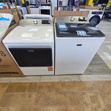 Maytag 5.3 cu. ft. Pet Pro Top Load Washer with Impeller, Extra Power and Sanitize Cycle - Scratch & Dent (Minor) and Maytag 7.4 Cu. Ft. Top Load Electric Dryer with Extra Power and Advanced Moisture Sensing 16277 - MED6205RW - Scratch & Dent (Minor)