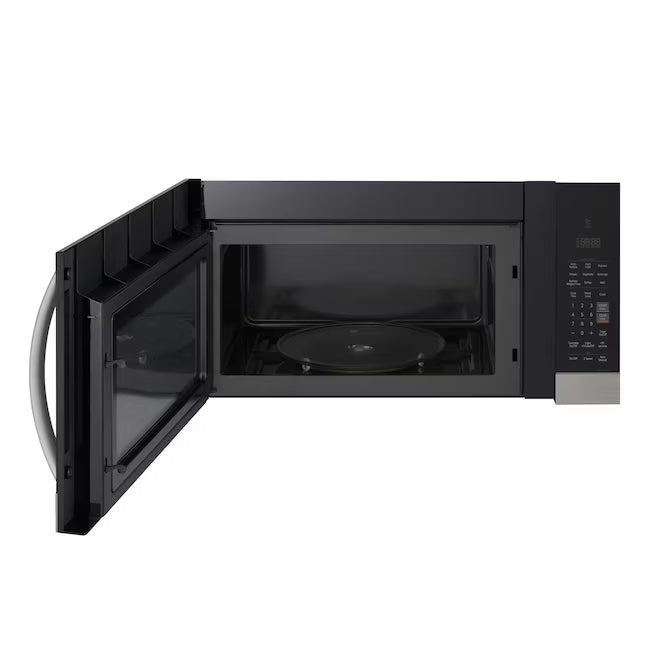 LG 1.7-cu ft Over-the-Range Microwave with Sensor Cooking in PrintProof Stainless Steel MVEM1721F - New in Box
